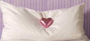 chocolate on pillow